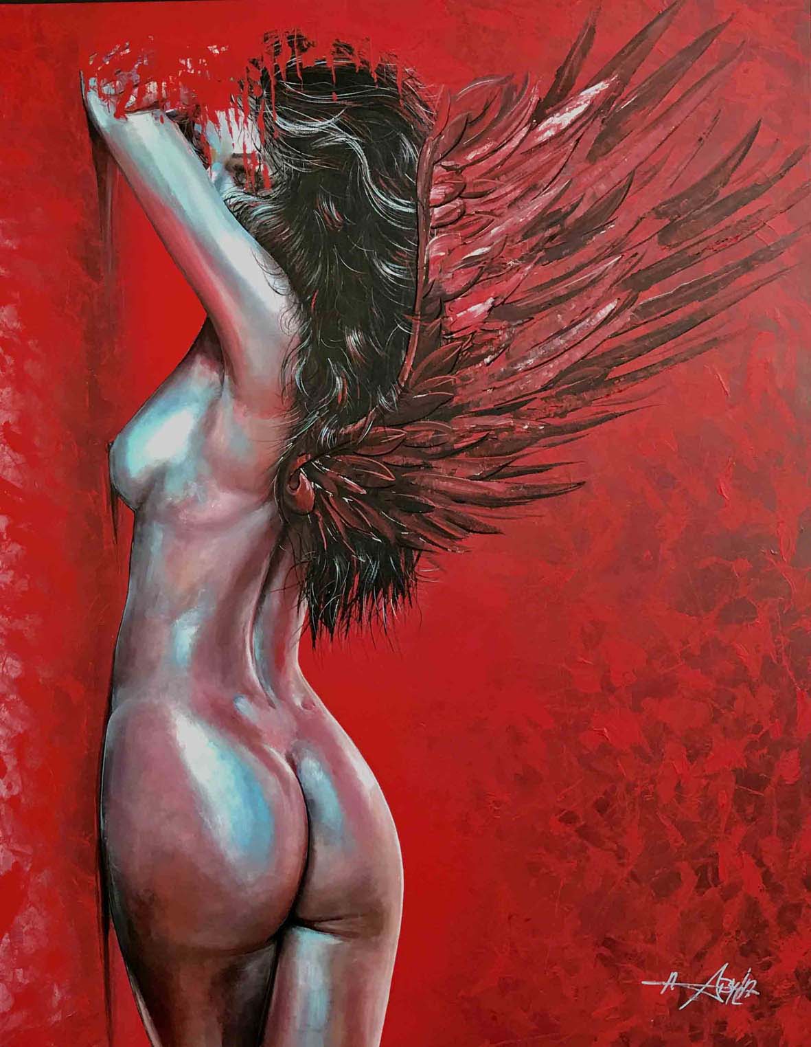 Ange Douceur(Séductrice) 116cm x148cm